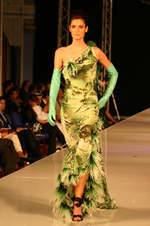 Robe Verte Gaultier